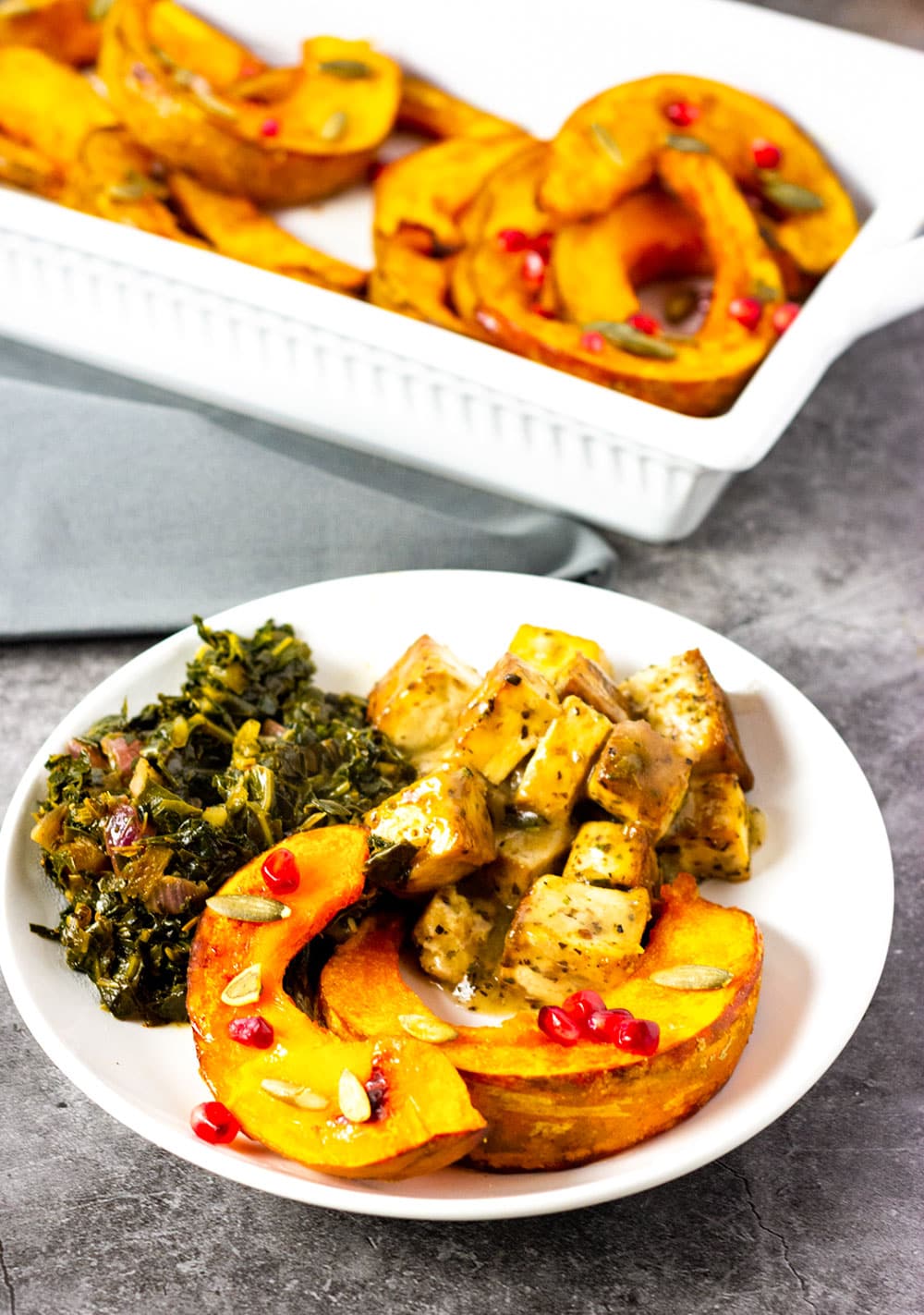 Roasted Kabocha Squash