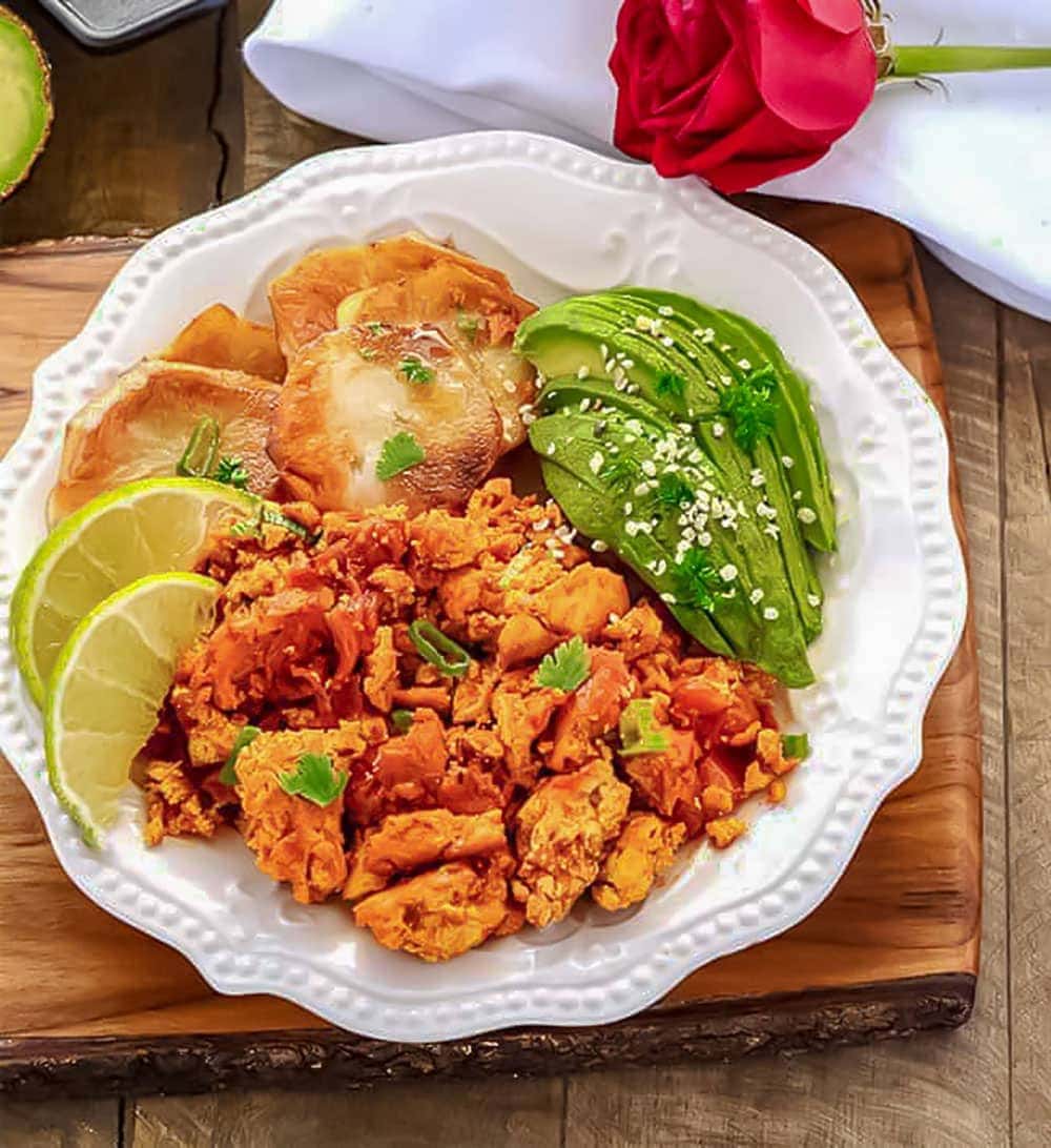 Scrambled Tofu Breakfast Recipe – Mexican Style