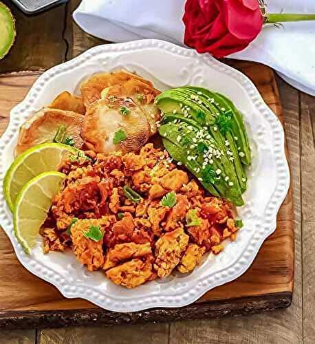 Scrambled Tofu Breakfast Recipe – Mexican Style