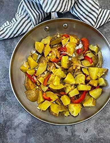 Skillet Potatoes and Onions