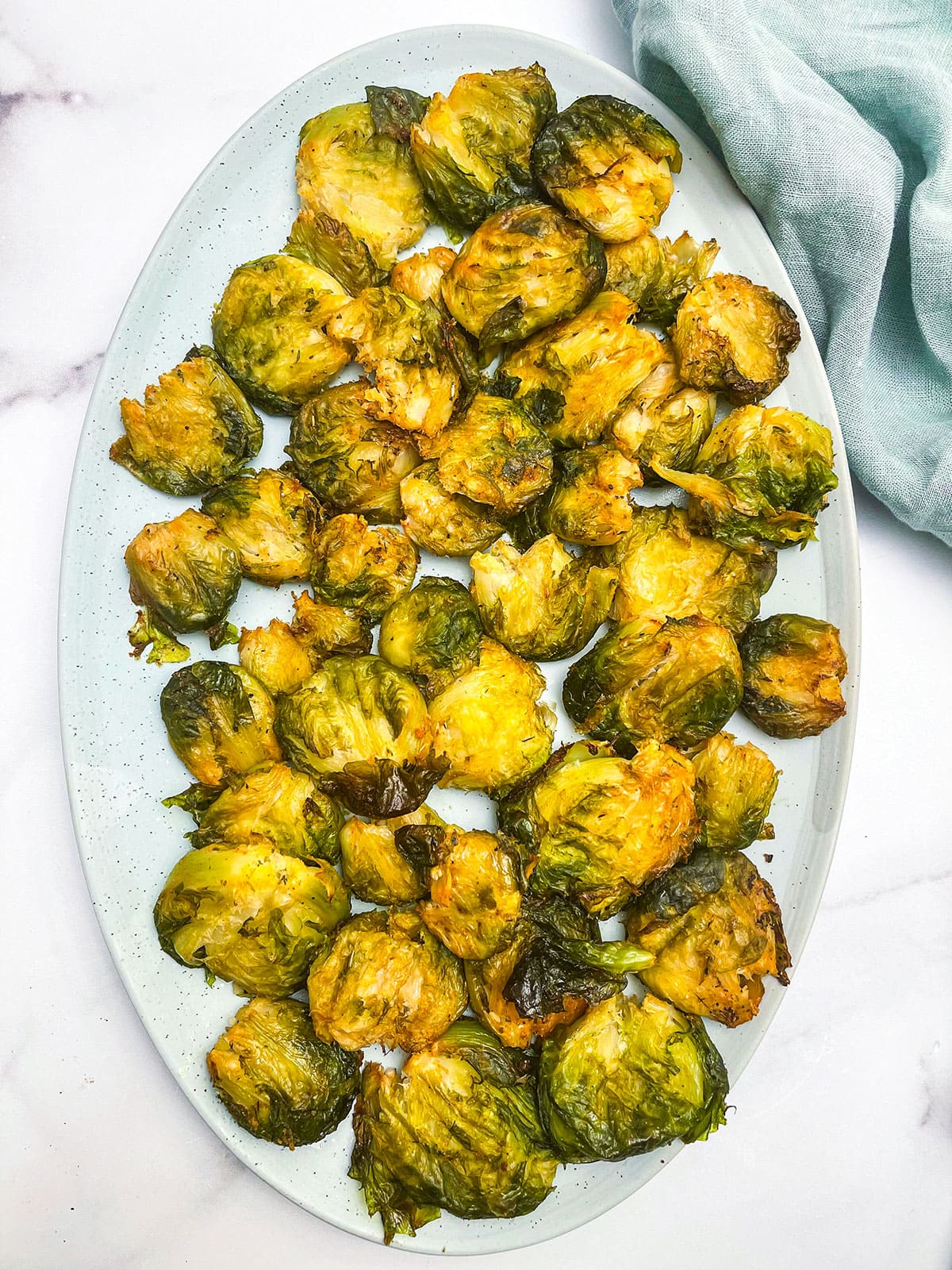 Smashed Brussels Sprouts