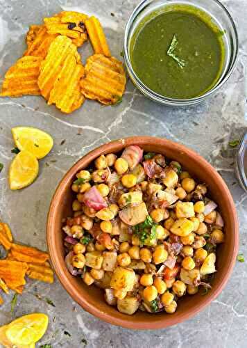 Tamarind Chickpea Chaat