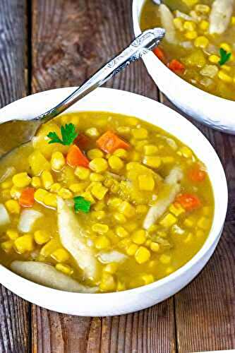 Trinidadian corn soup