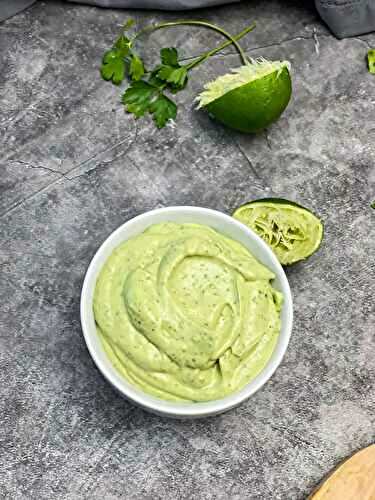 Vegan Avocado Crema