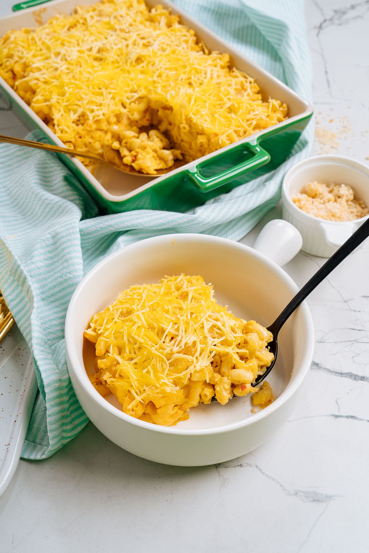 Vegan Baked Mac and Cheese