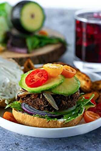 Vegan Black Bean Burgers