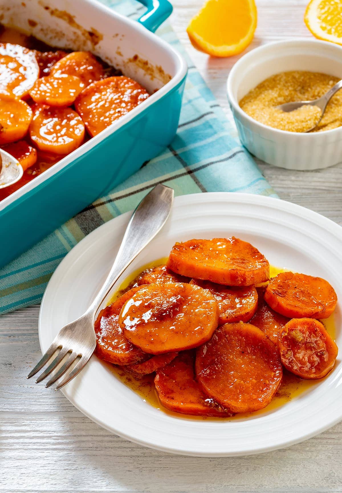 Vegan candied yams