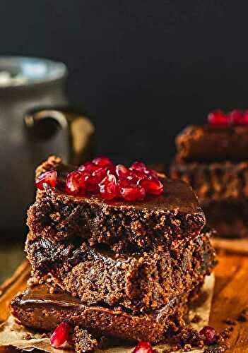 Vegan Carob Brownies