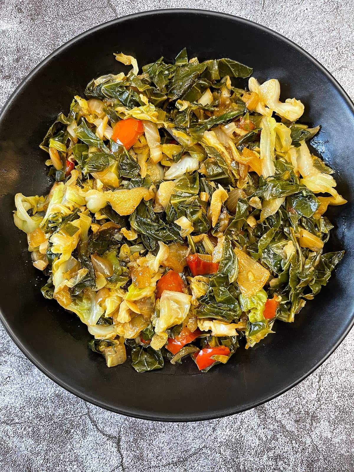 Vegan Collard Greens And Cabbage