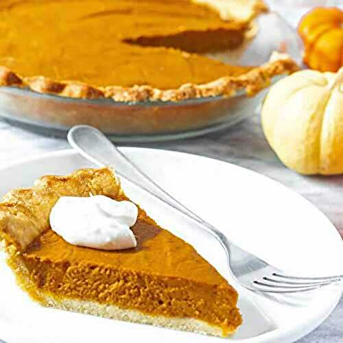 Vegan Gluten-Free Pumpkin Pie