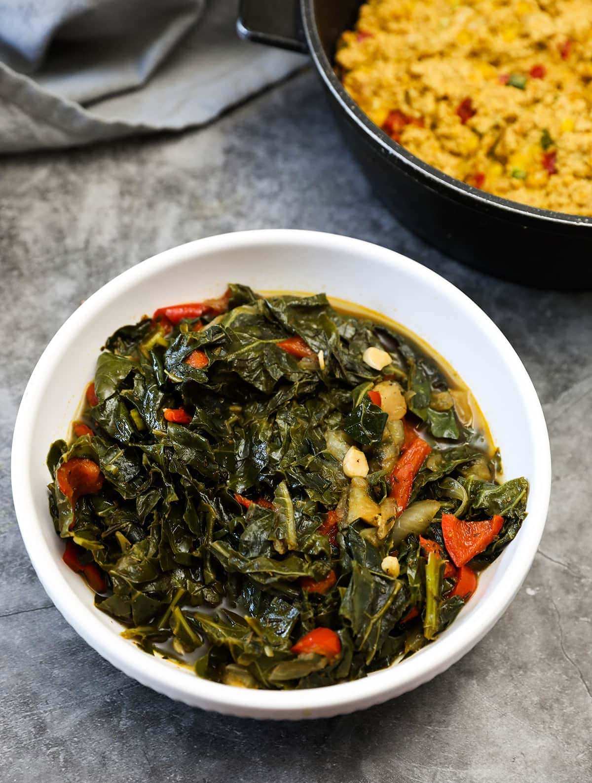 Vegan Instant Pot Collard Greens