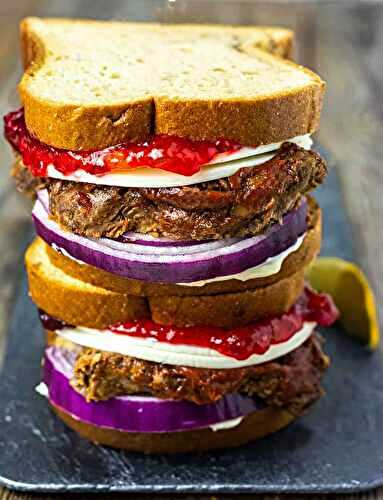 Vegan Meatloaf Sandwich
