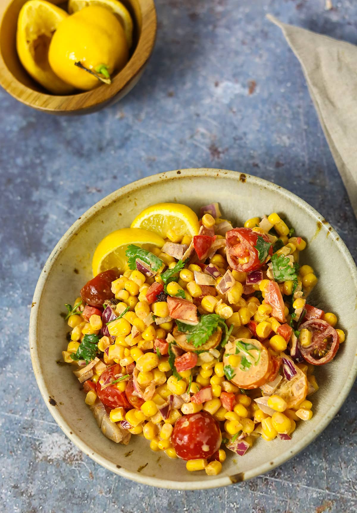 Vegan Mexican Street Corn Salad