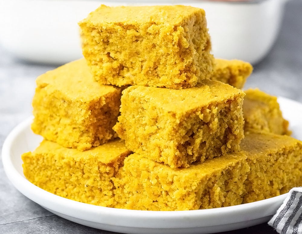 Vegan Pumpkin Cornbread