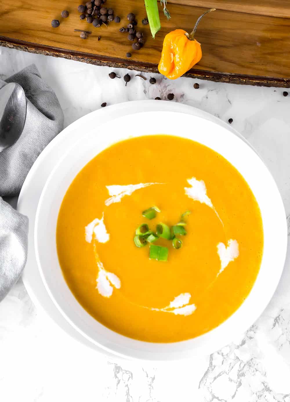 Vegan Pumpkin Soup (Pureed)