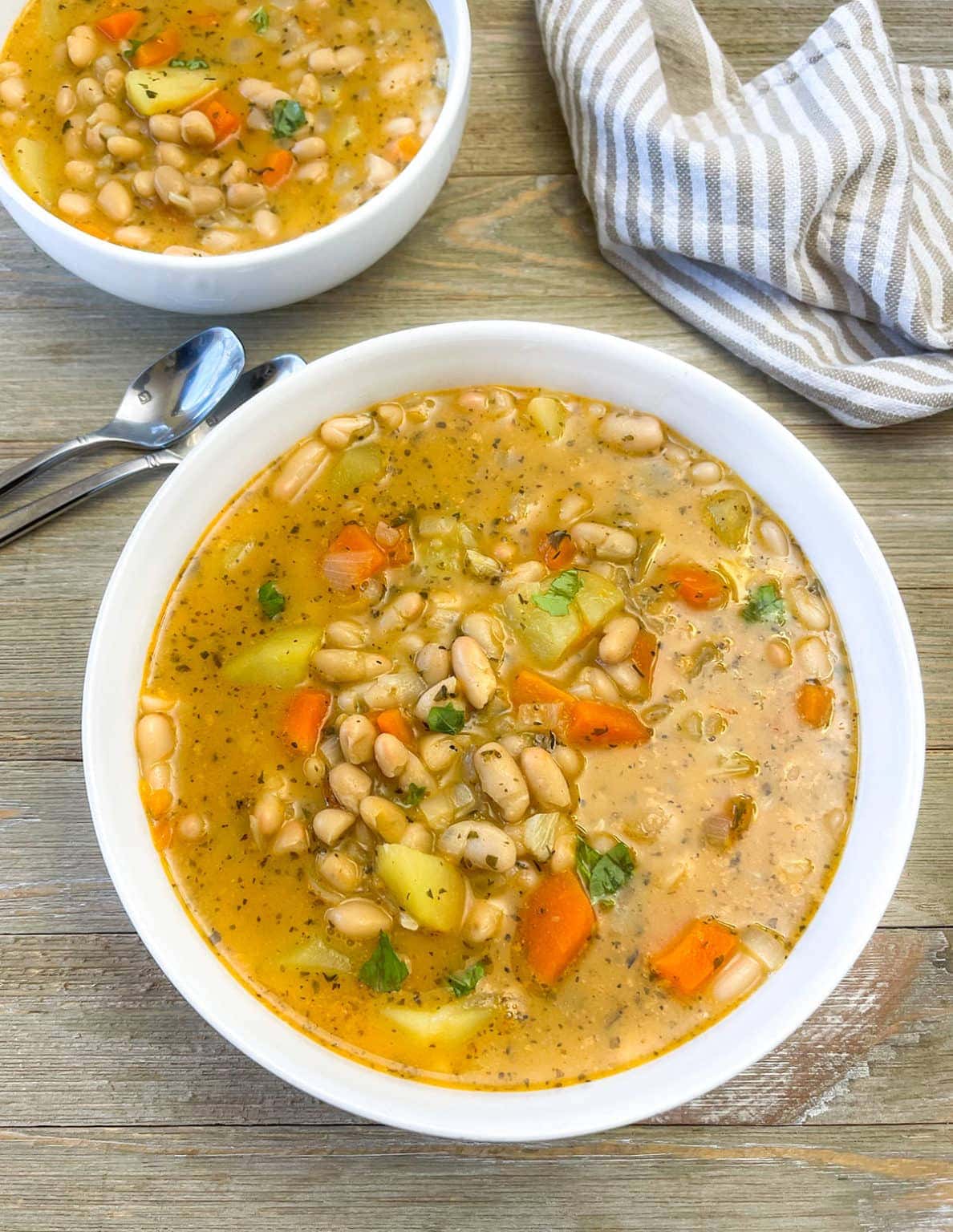 Vegan White Bean Soup