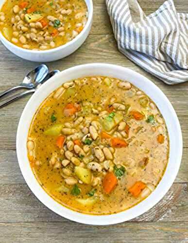 Vegan White Bean Soup