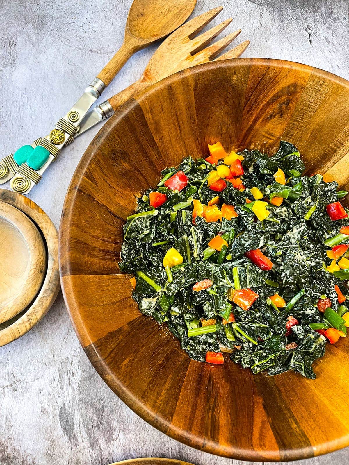 Warm Kale Salad