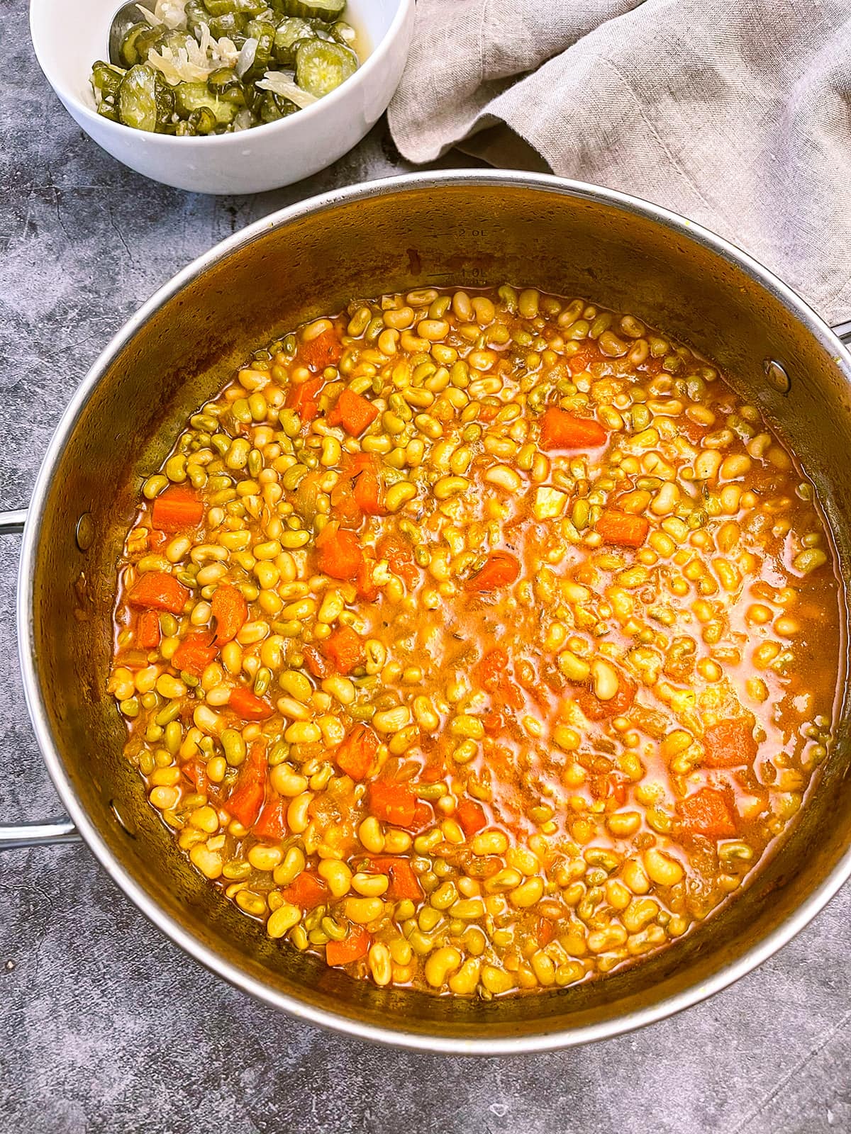 White Acre Pea Stew