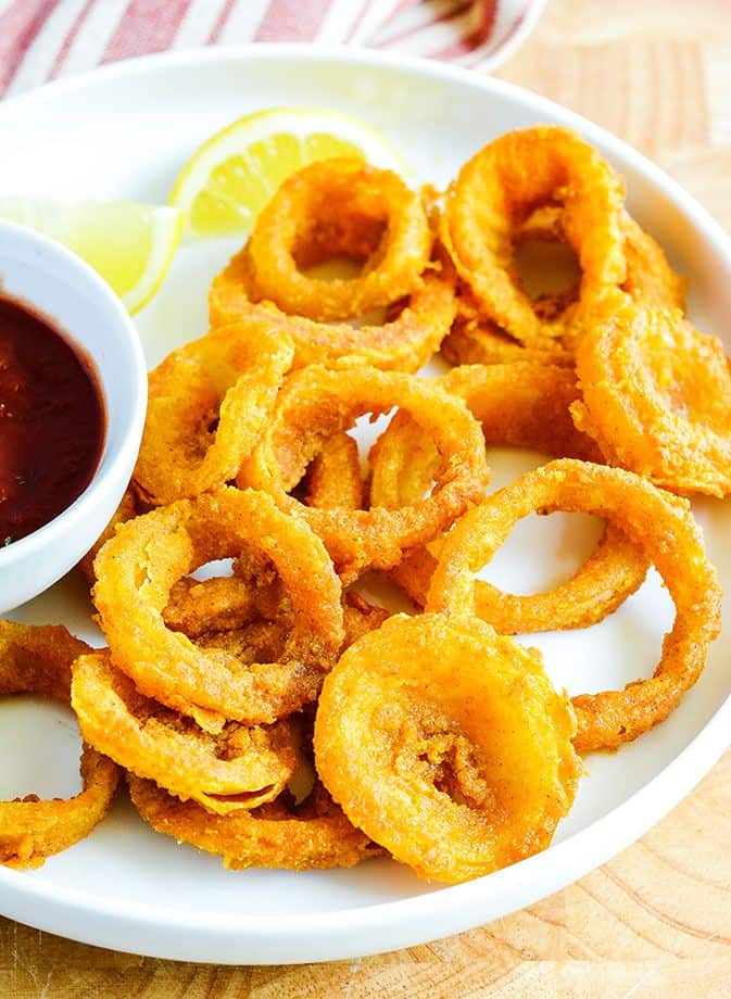 Baked Onion Rings