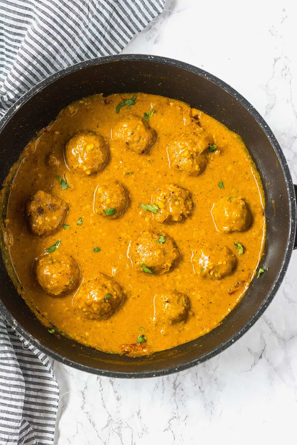 Cabbage Dumplings in Gravy