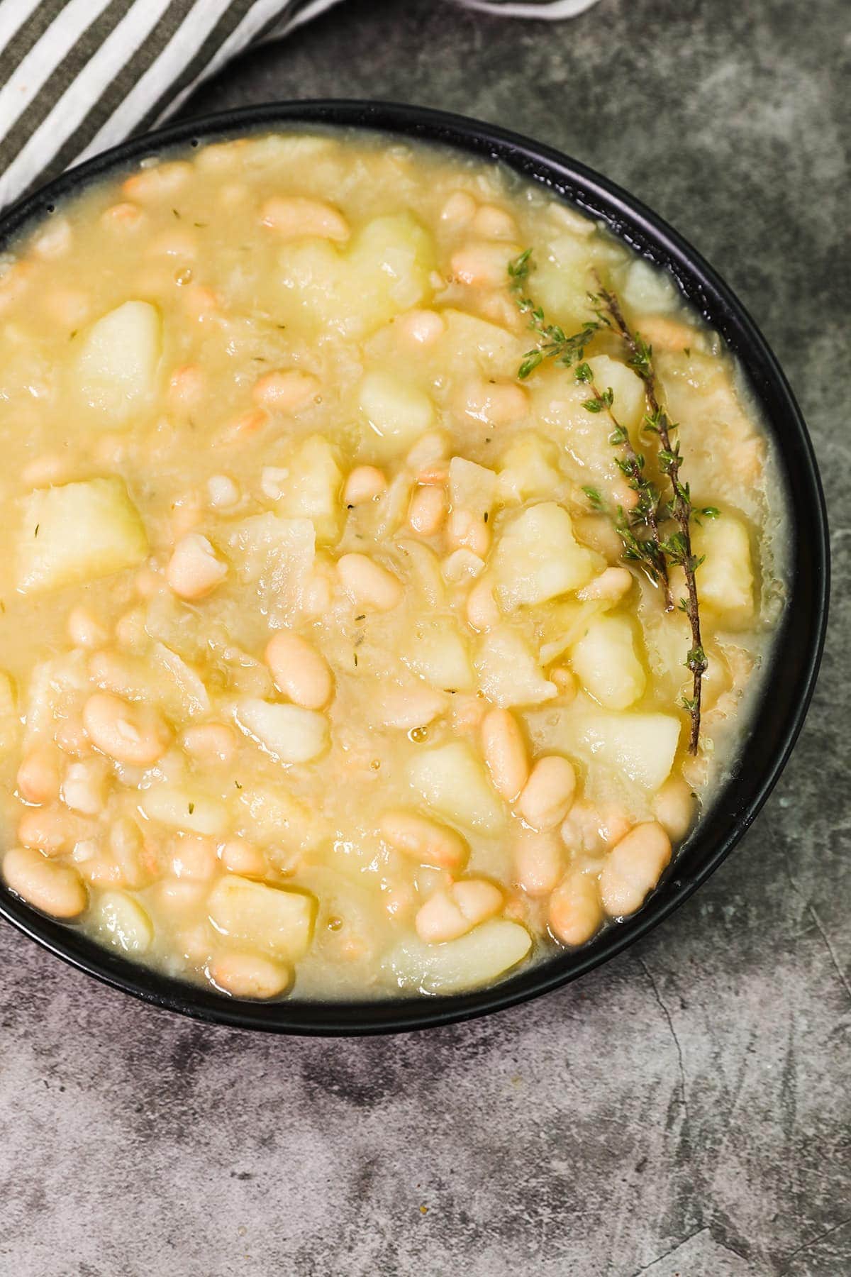 Celery Root White Bean Stew