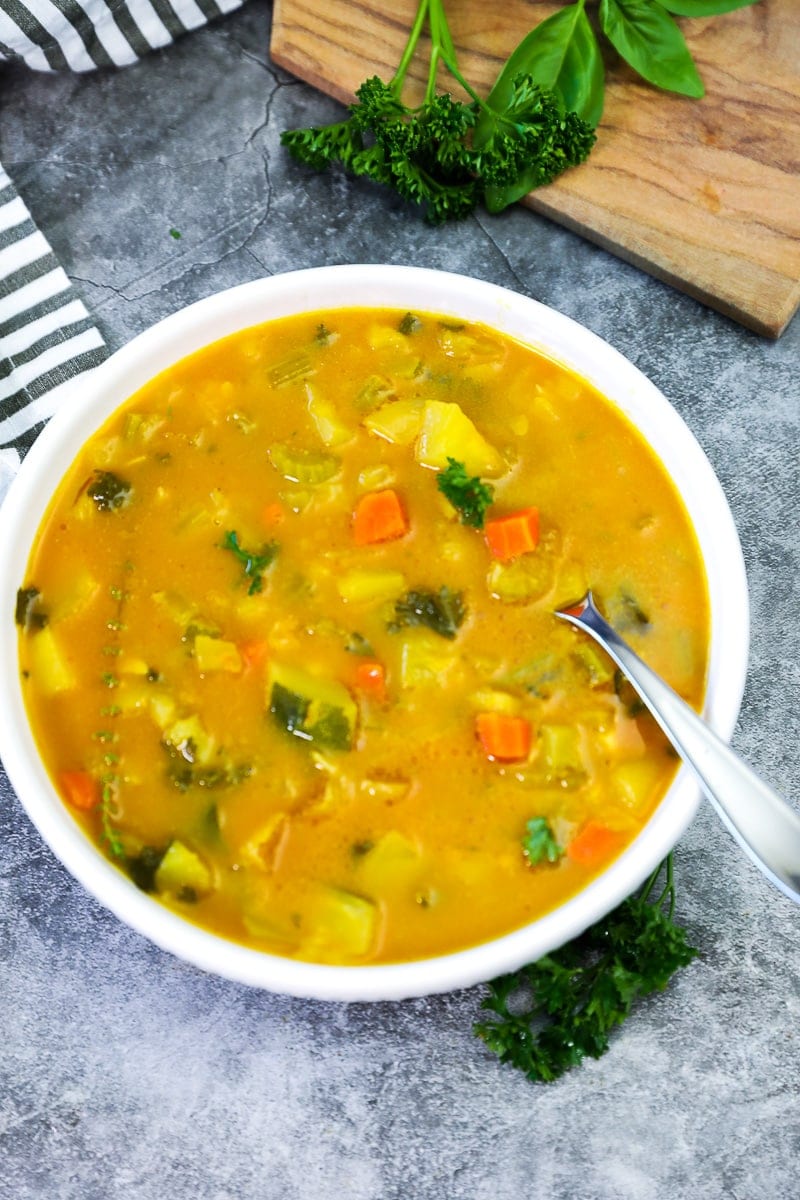 Easy Vegetable Pumpkin Soup