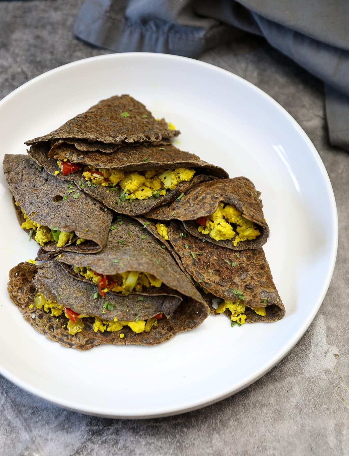 Savory Buckwheat Crepes