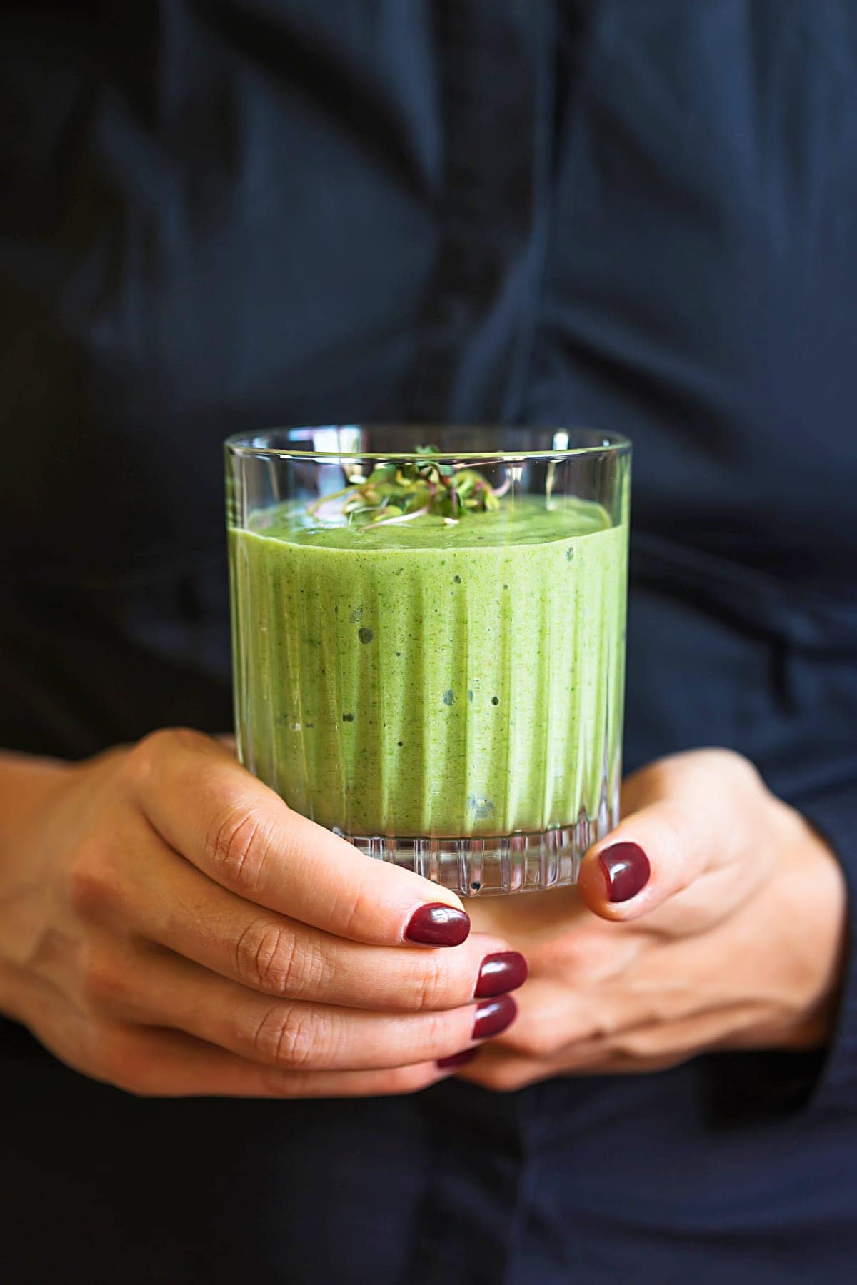 Spinach Smoothie With Pineapple