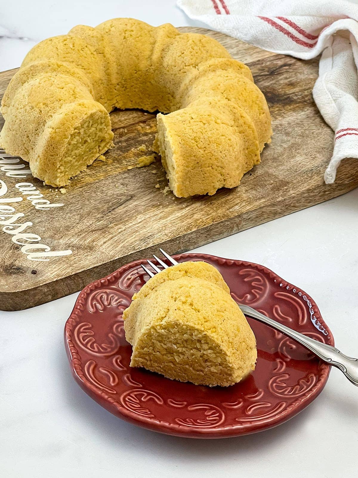 Vegan Air Fryer Cornbread