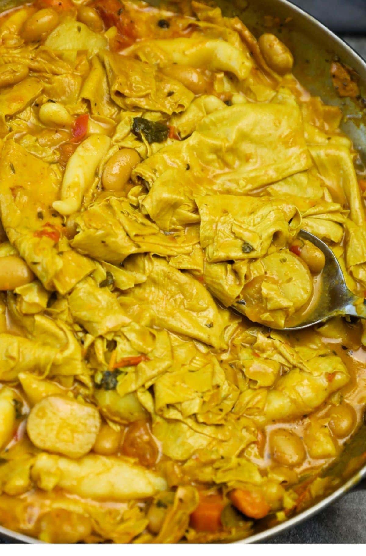 Vegan Curried Tofu Skin