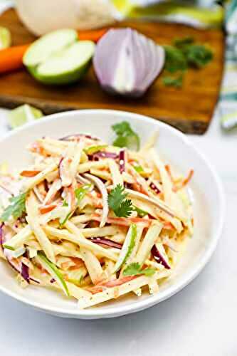 Vegan Jicama Slaw