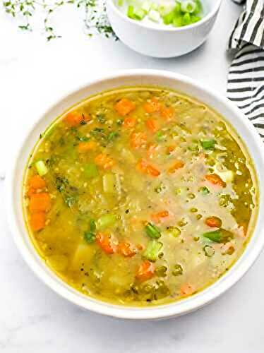 Vegan Split Pea Soup