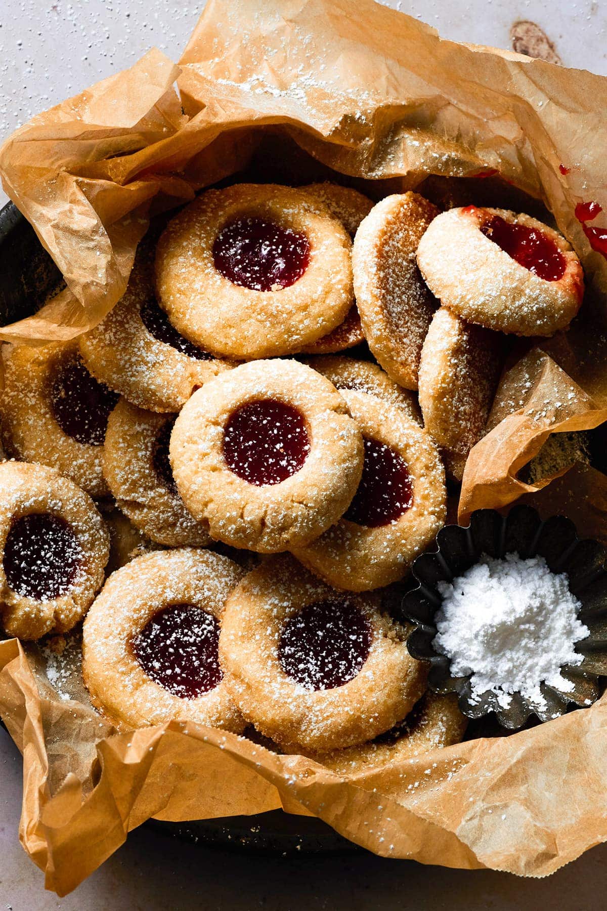 Vegan Thumbprint Cookies