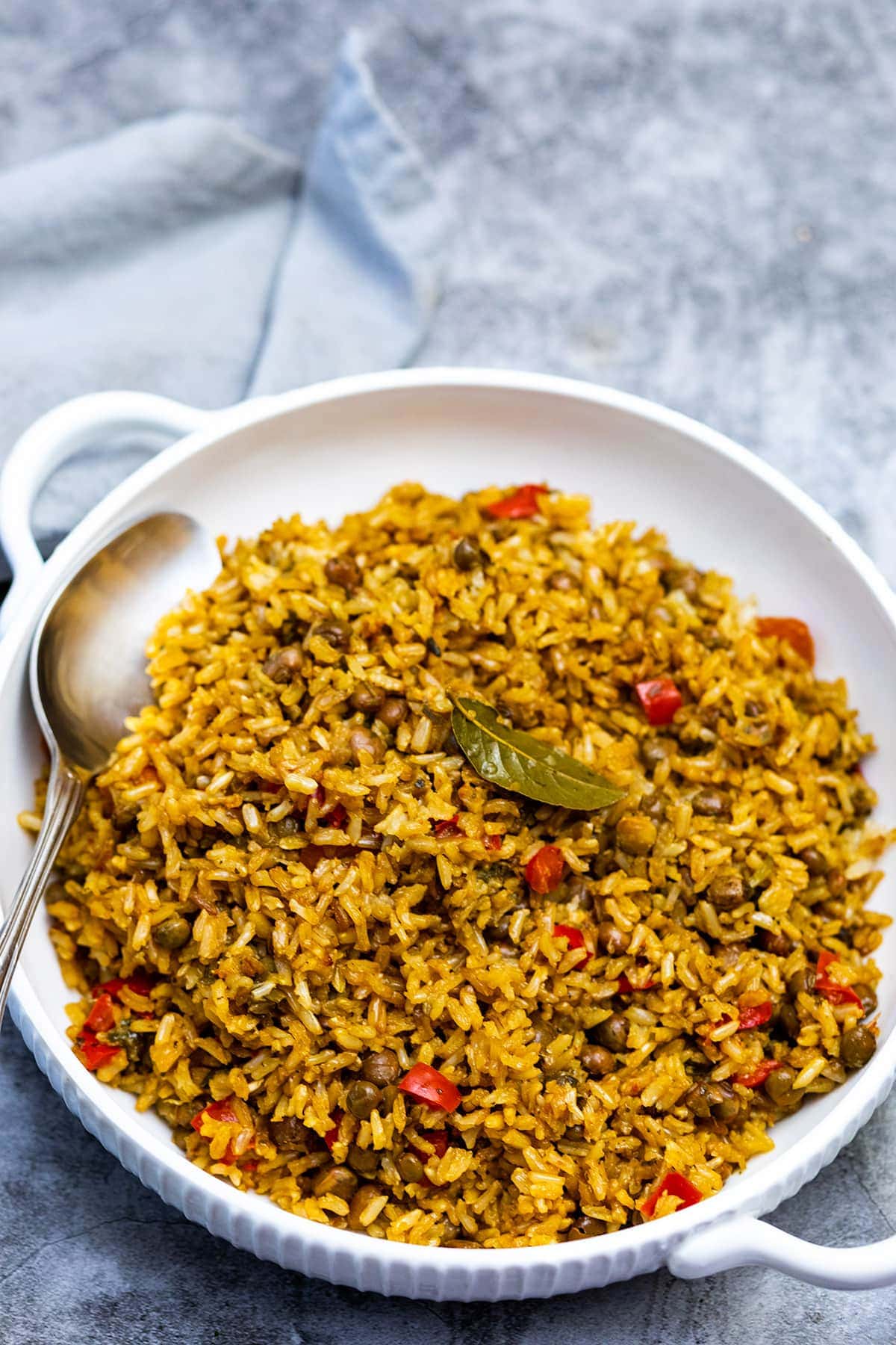 Vegan Trinidadian Brown Rice Pelau