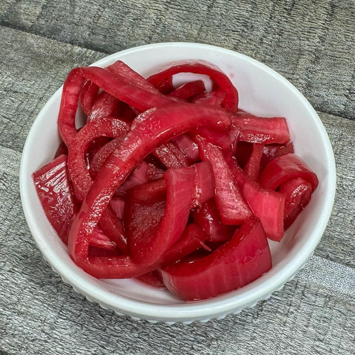 Sous Vide Pickled Red Onions