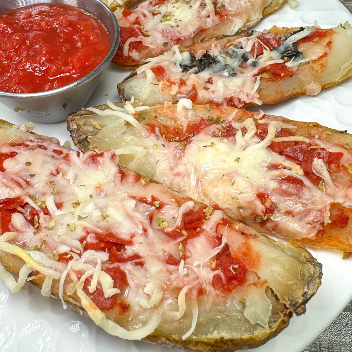 Pepperoni Pizza Potato Skins