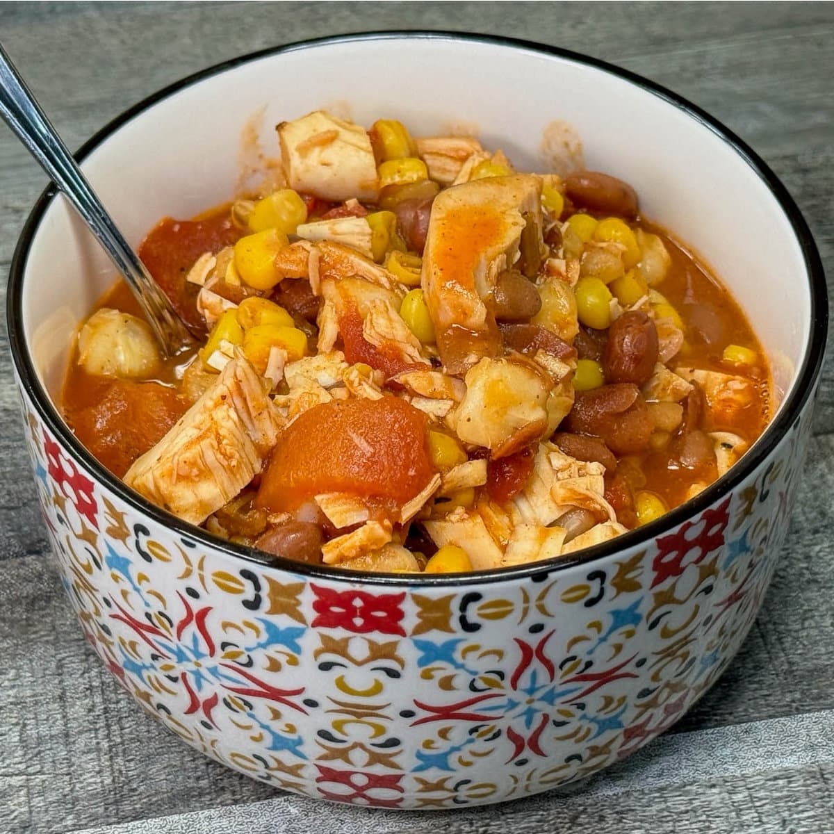 Chicken Hominy Stew