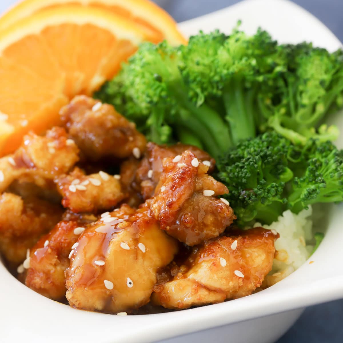 Air Fryer Orange Chicken