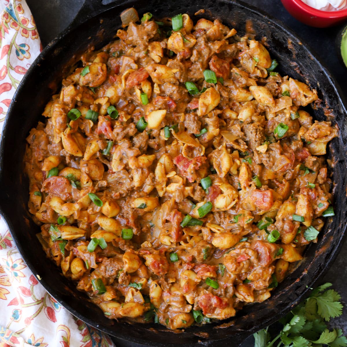 Taco Pasta Skillet