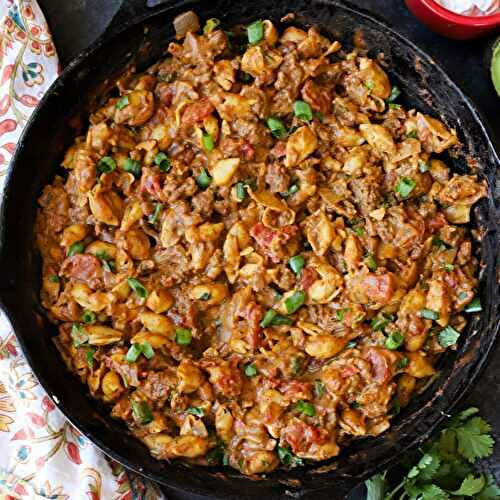 Taco Pasta Skillet