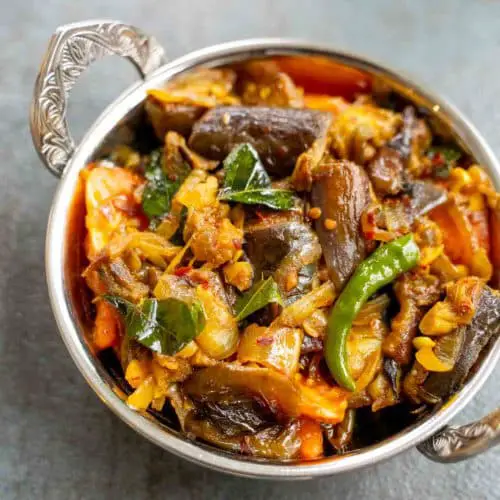 Sri Lankan Eggplant Stir-Fry