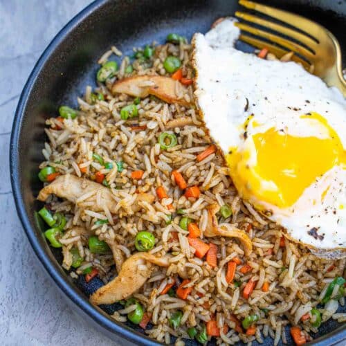 Chicken Fried Rice (Low FODMAP)