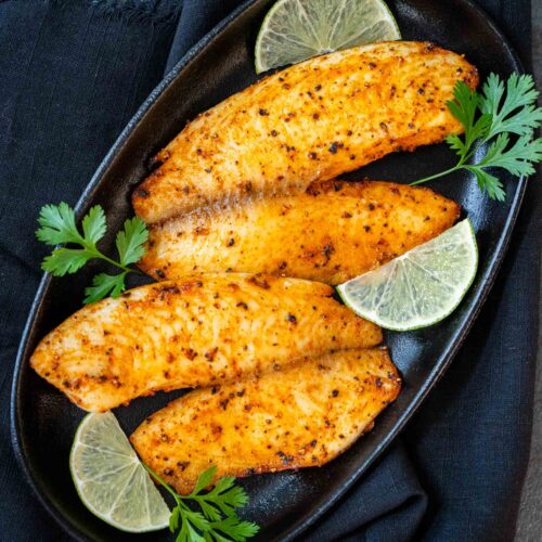 Tilapia Fillets in Air Fryer