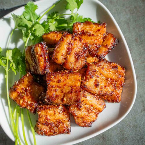 Spicy Pork Belly in Air Fryer