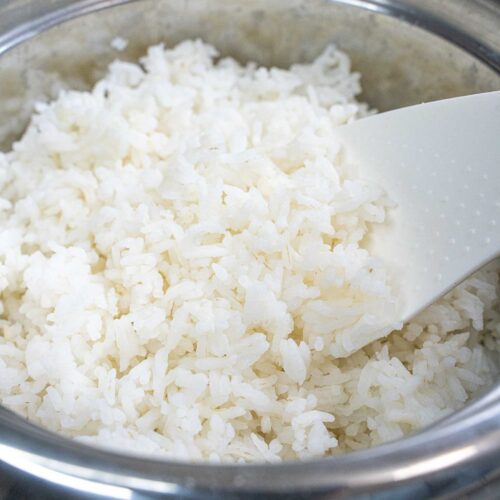 Perfect White Rice in Rice Cooker