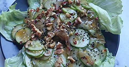 CUCUMBER SOY SALAD / Viral 2-Minute SPICY TANGY SALAD