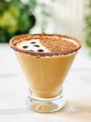 Creamy Espresso Martini with Baileys