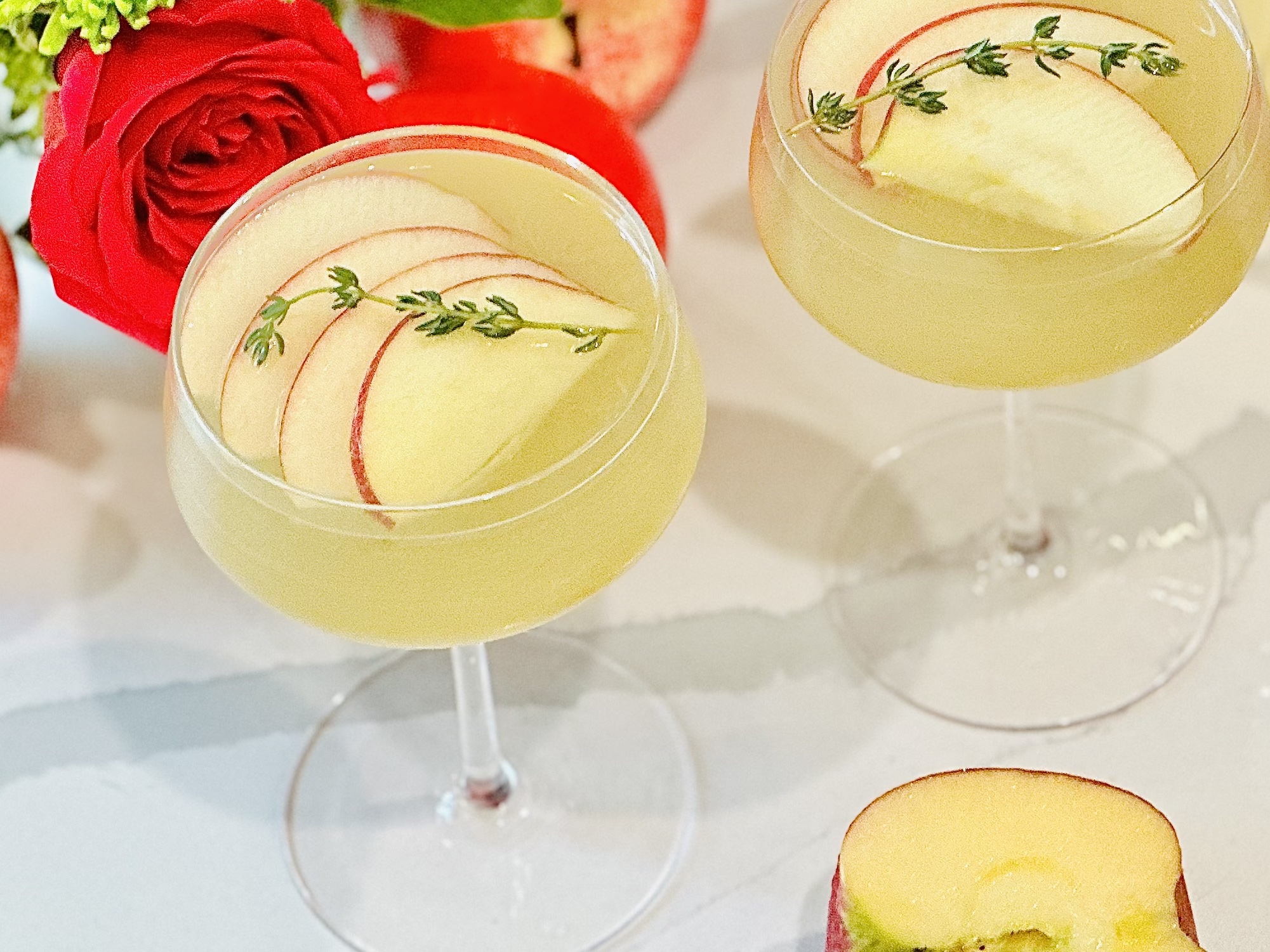 Apple Thyme Martini