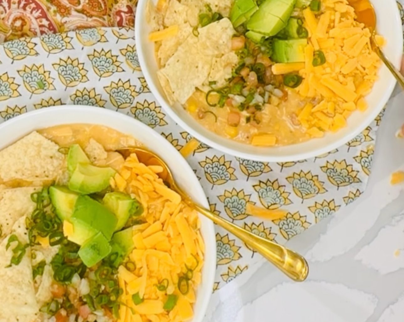 Creamy Chicken Enchilada Soup